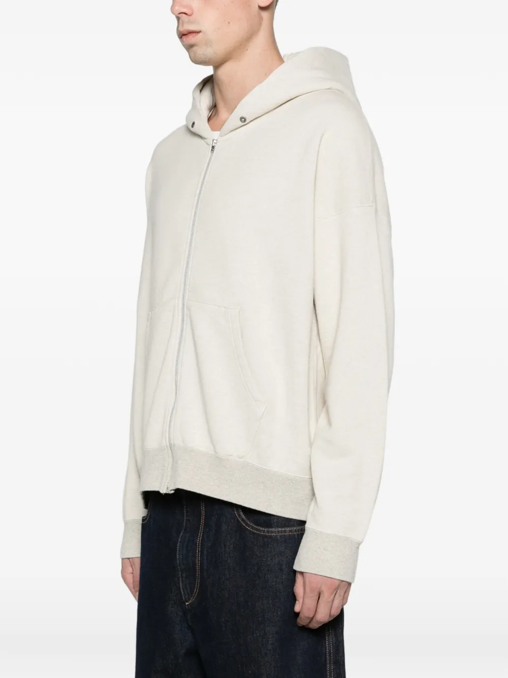 visvim Jumbo zip-up hoodie Grijs