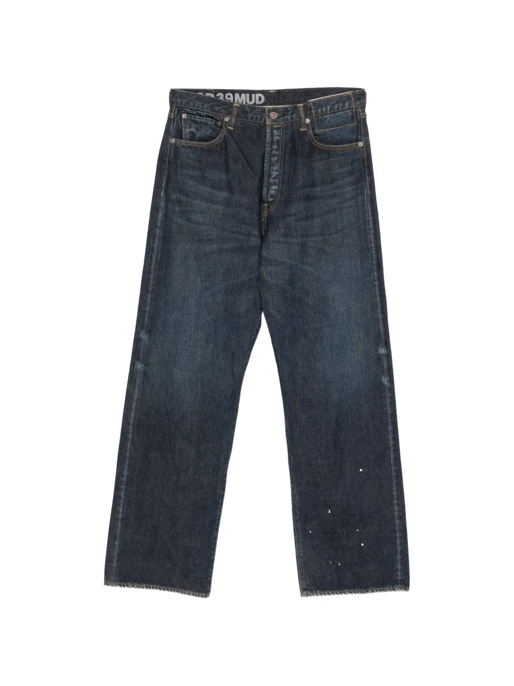 Visvim Social Sculpture 01 Wide-leg Jeans In Blue
