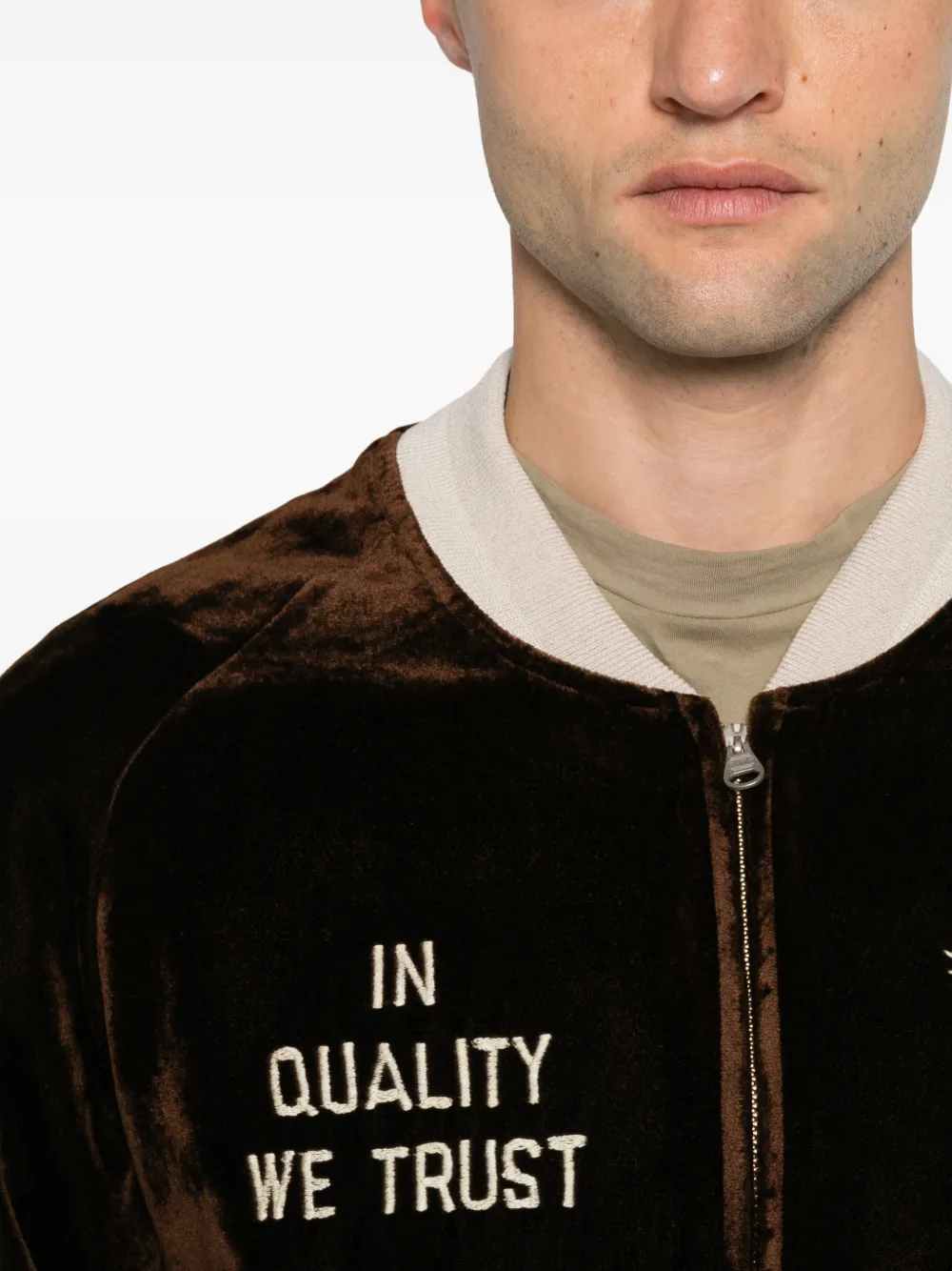 visvim Omkeerbaar bomberjack Bruin