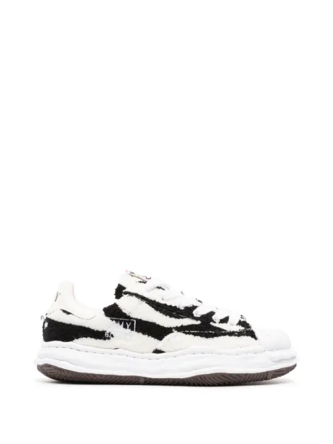 Maison MIHARA YASUHIRO Blakey OG sole animal chenille low-top sneakers