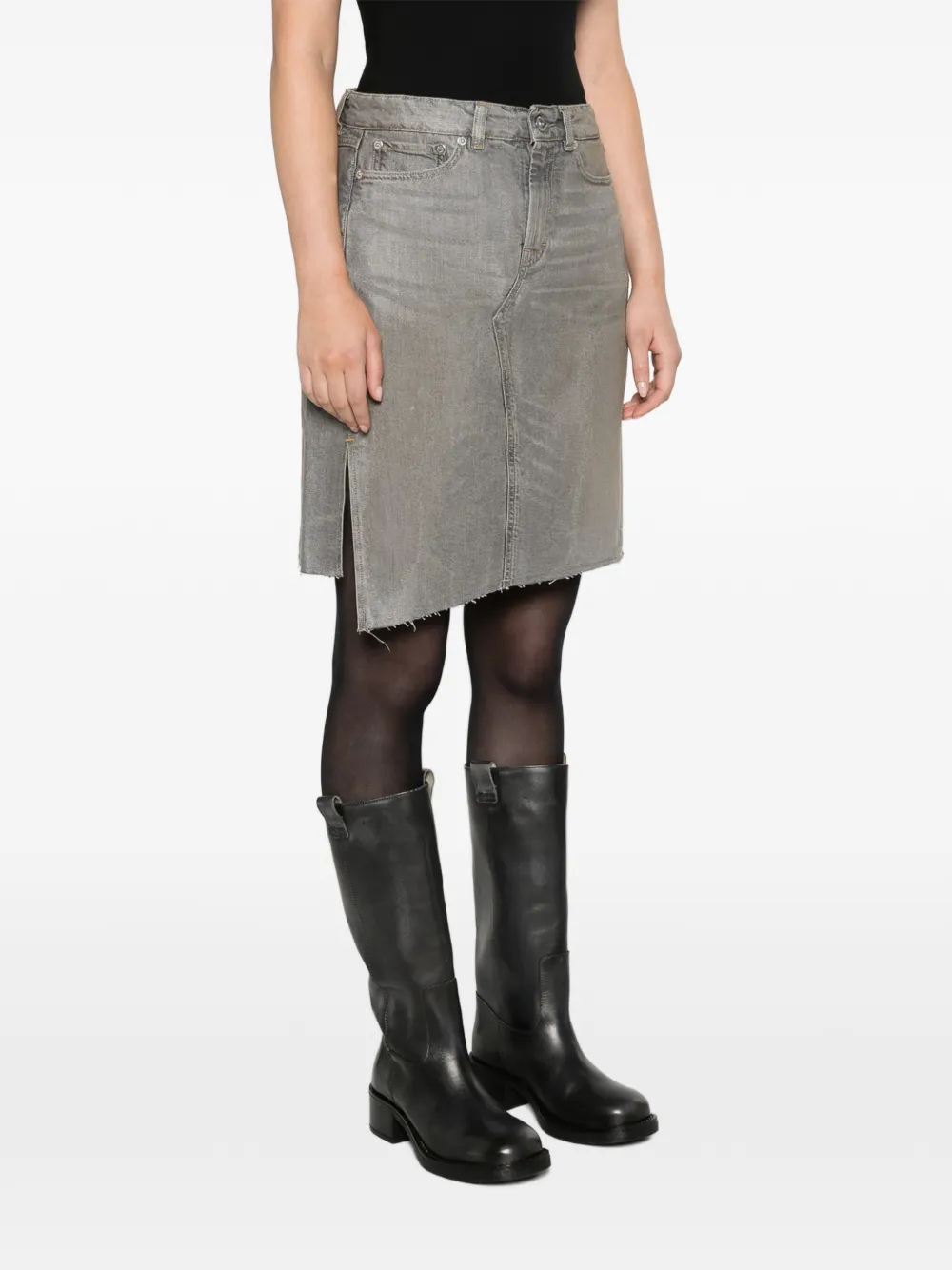 OUR LEGACY Midi Craft skirt Grijs