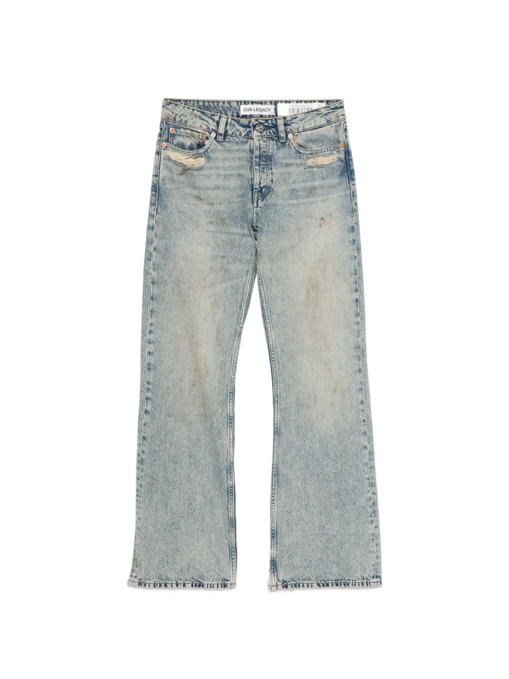 OUR LEGACY Rover Cut jeans Blauw