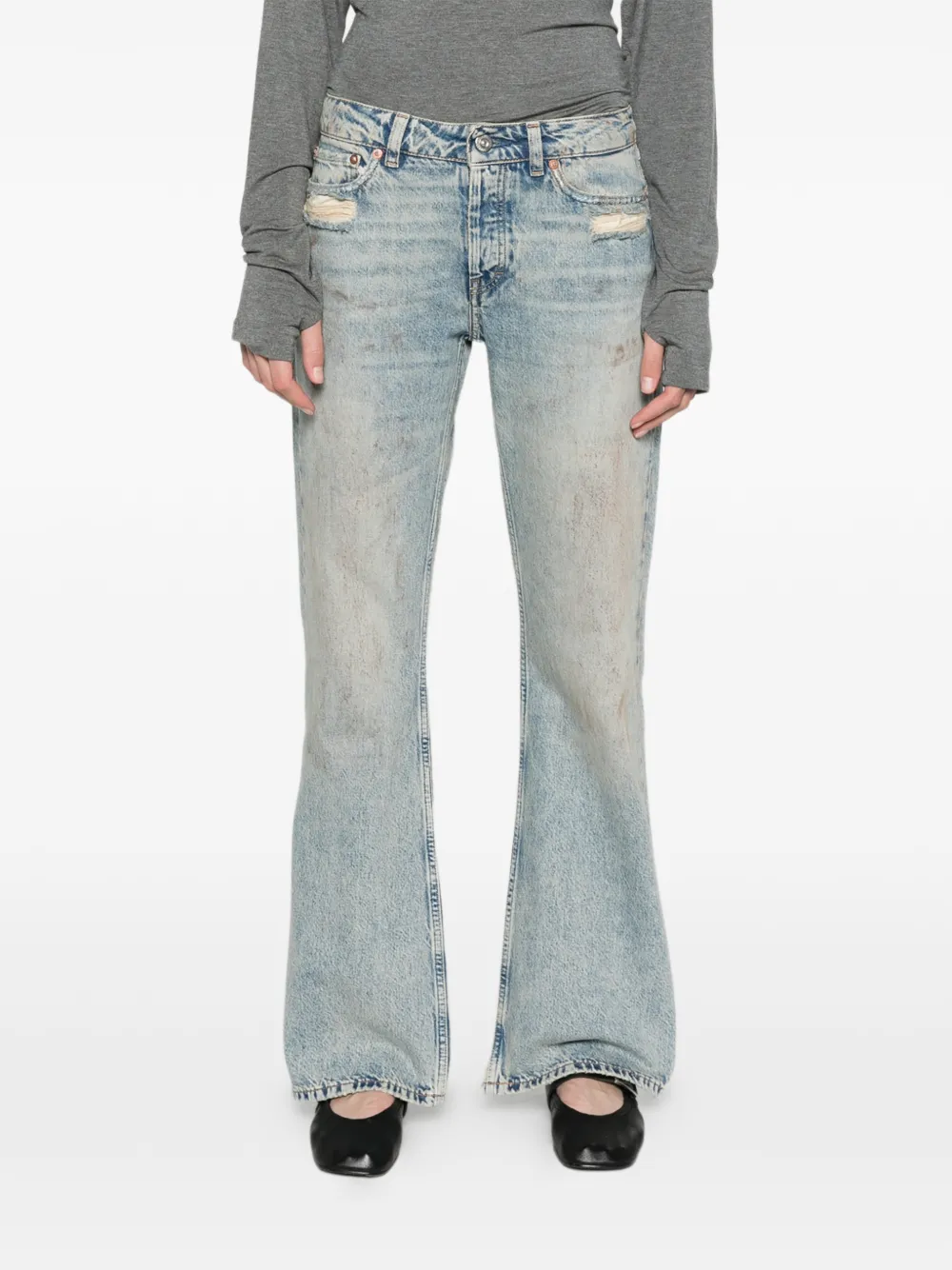 OUR LEGACY Rover Cut jeans Blauw