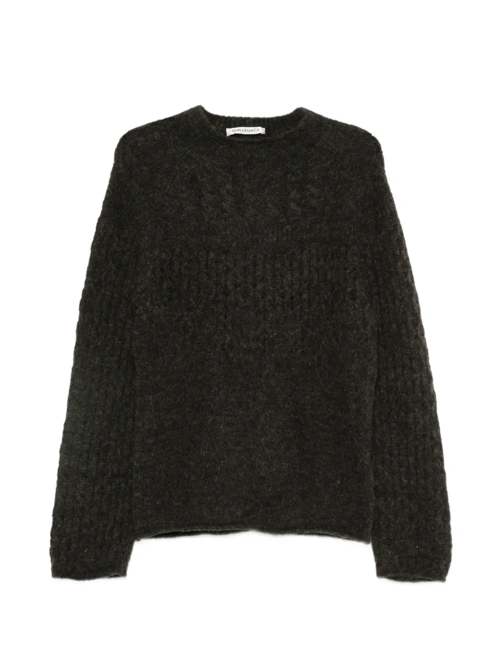 OUR LEGACY Rider Popover sweater - Braun