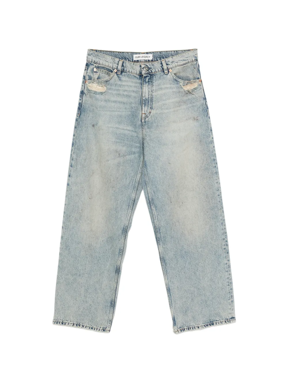 OUR LEGACY Vast Cut jeans Blauw