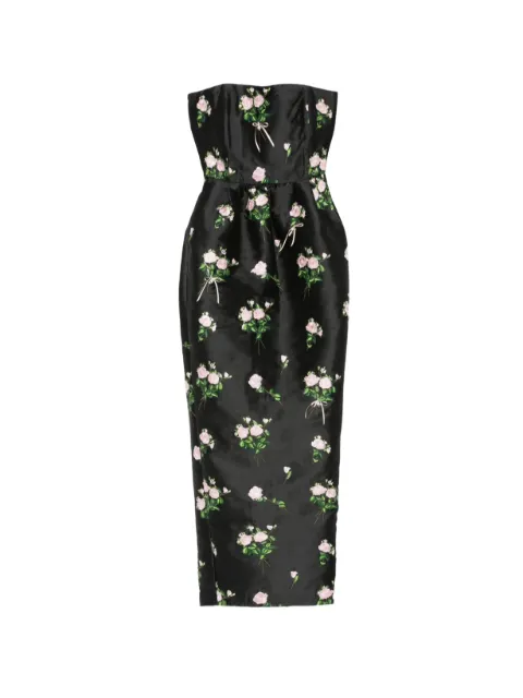 Bernadette Vestido Lena longo com bordado
