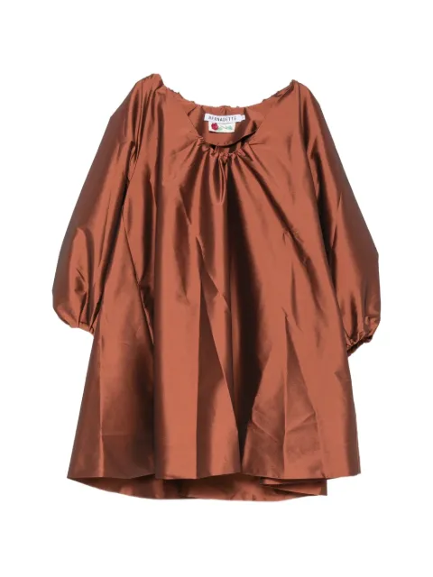 Bernadette George puff-sleeve mini dress