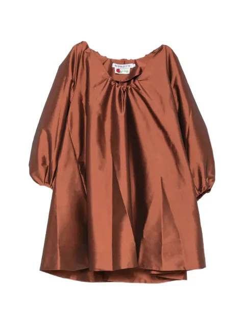 Bernadette George puff-sleeve mini dress