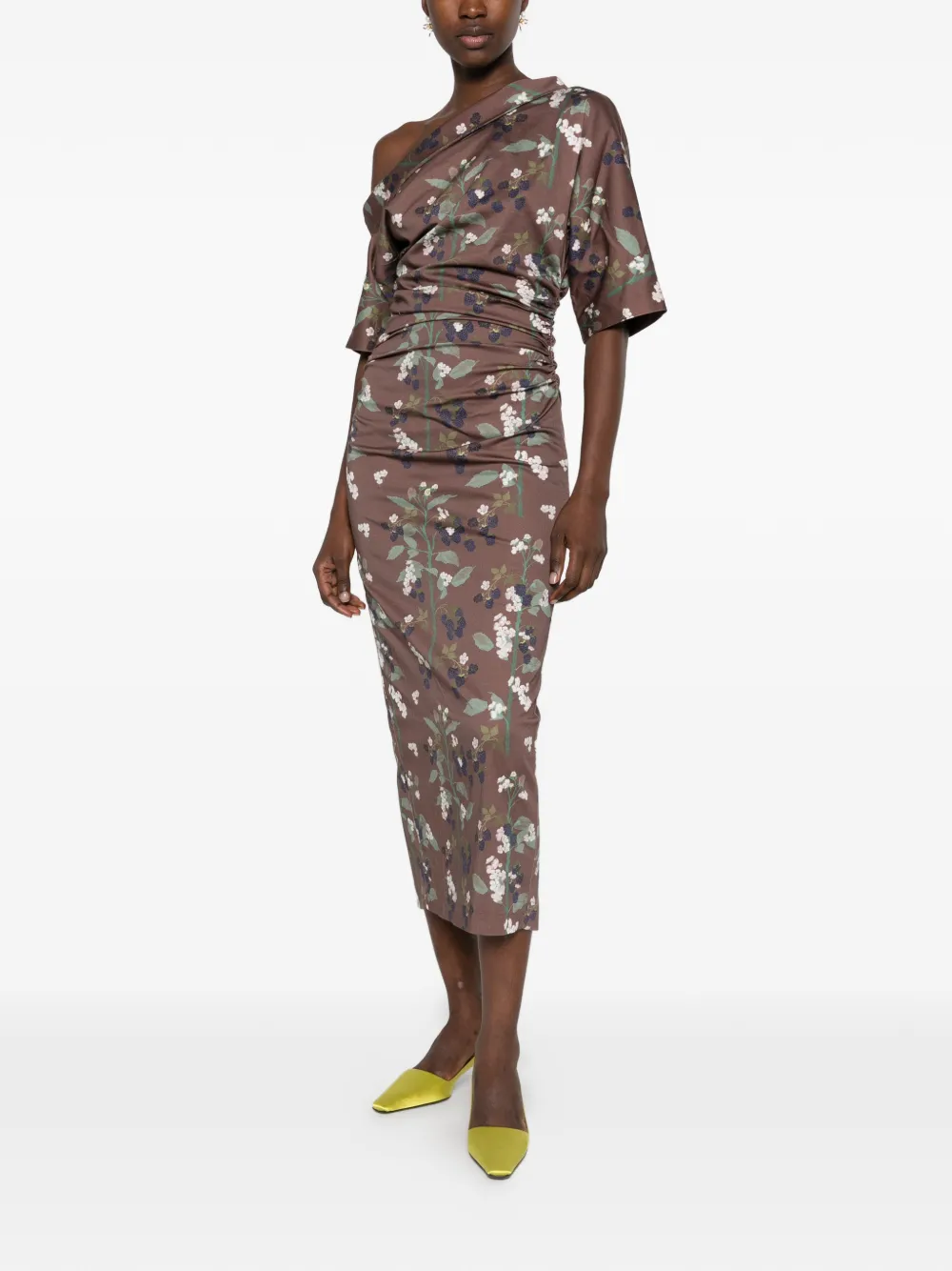 Bernadette Bowery floral-print midi dress