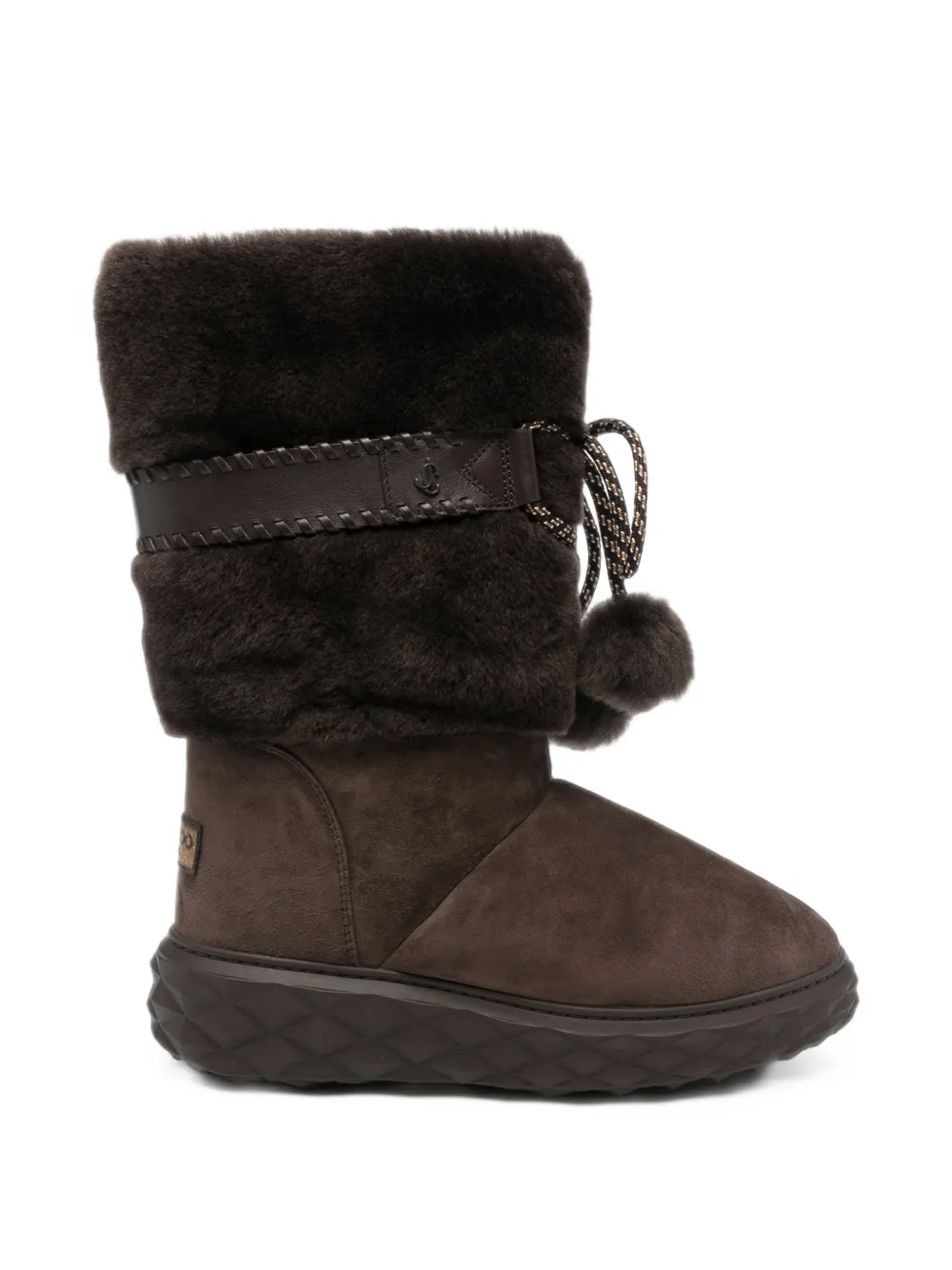 Jimmy Choo Cobi shearling knee-high boots