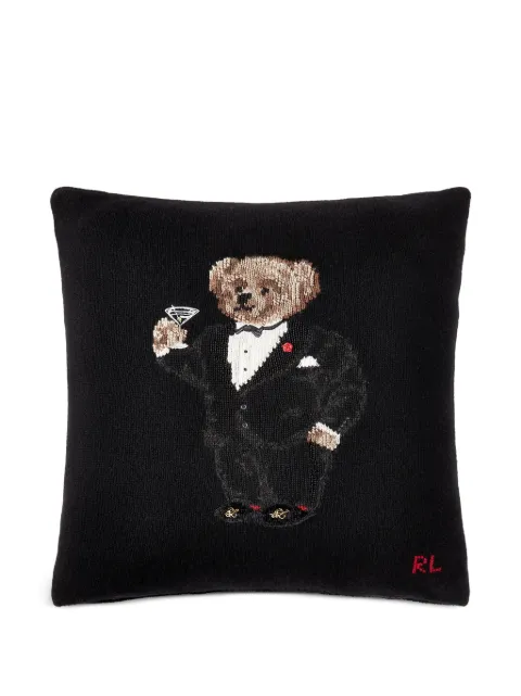 Ralph Lauren Home Martini Polo Bear cushion