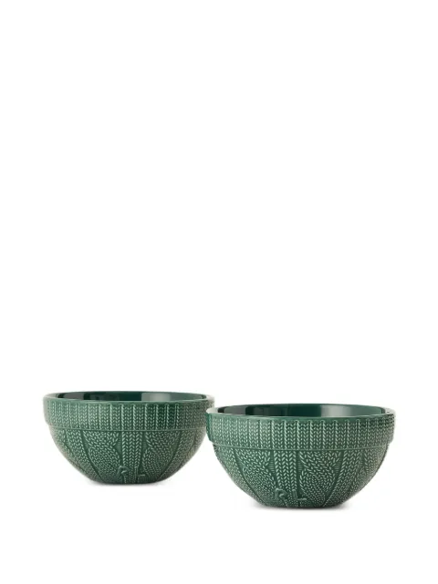 Ralph Lauren Home set de bowls de cereal en tejido de ochos (set de dos piezas)