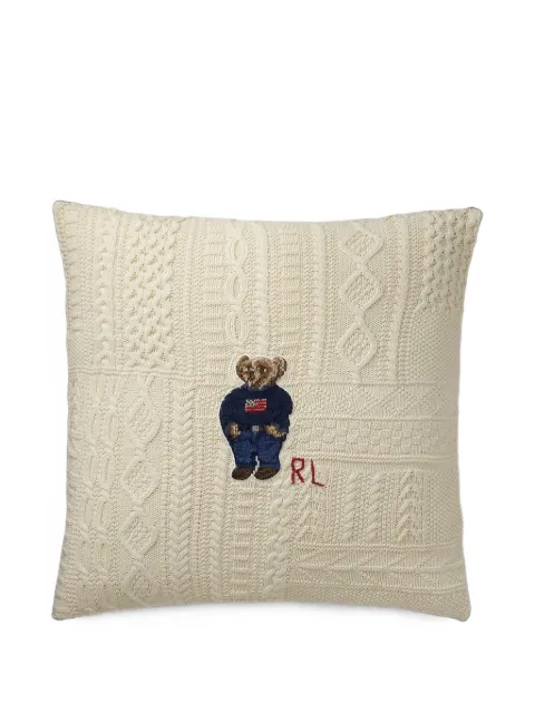 Ralph Lauren Home cojín en tejido de ochos Baybrook Polo Bear