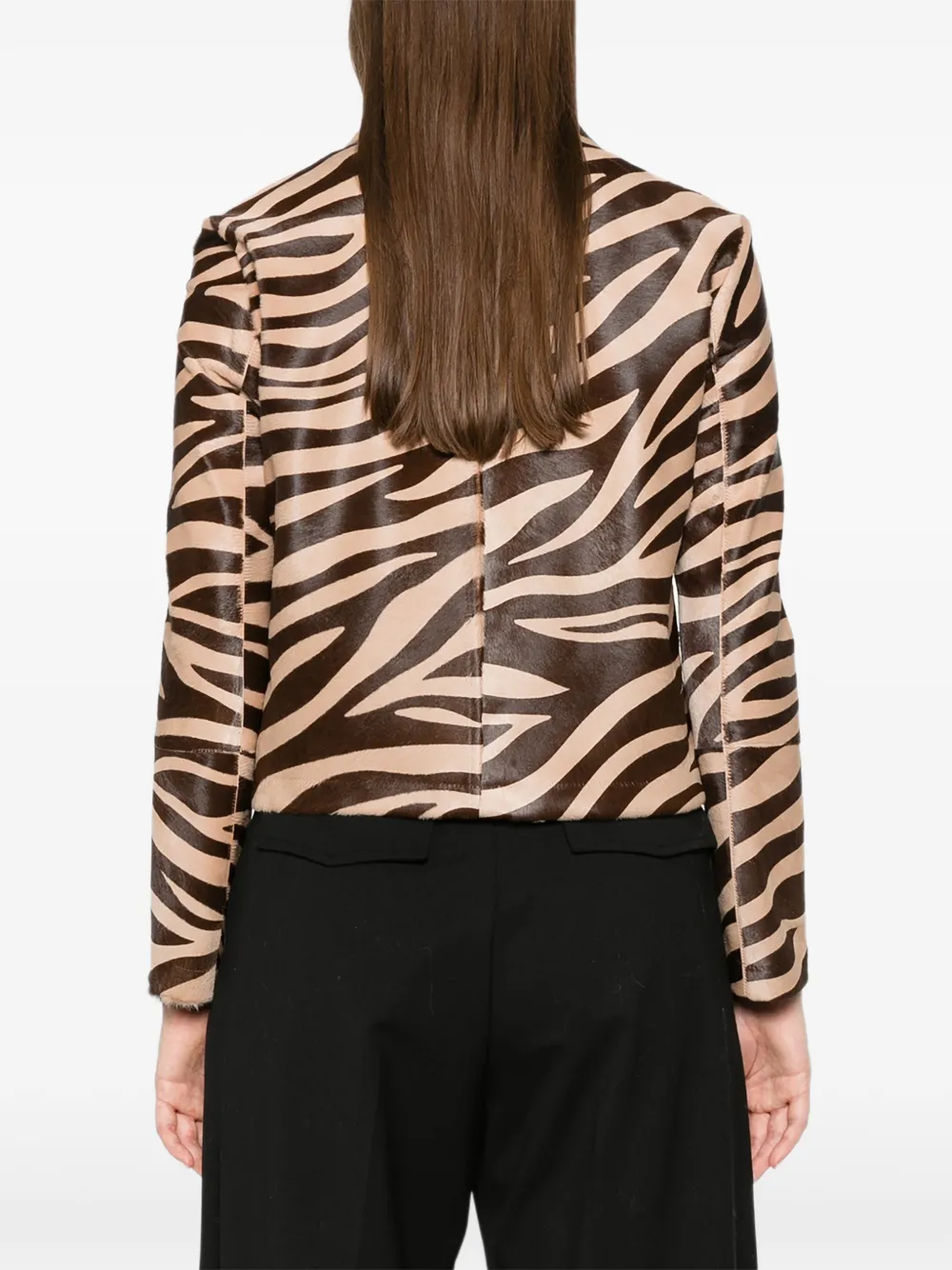 Arma Emy zebra jacket Beige