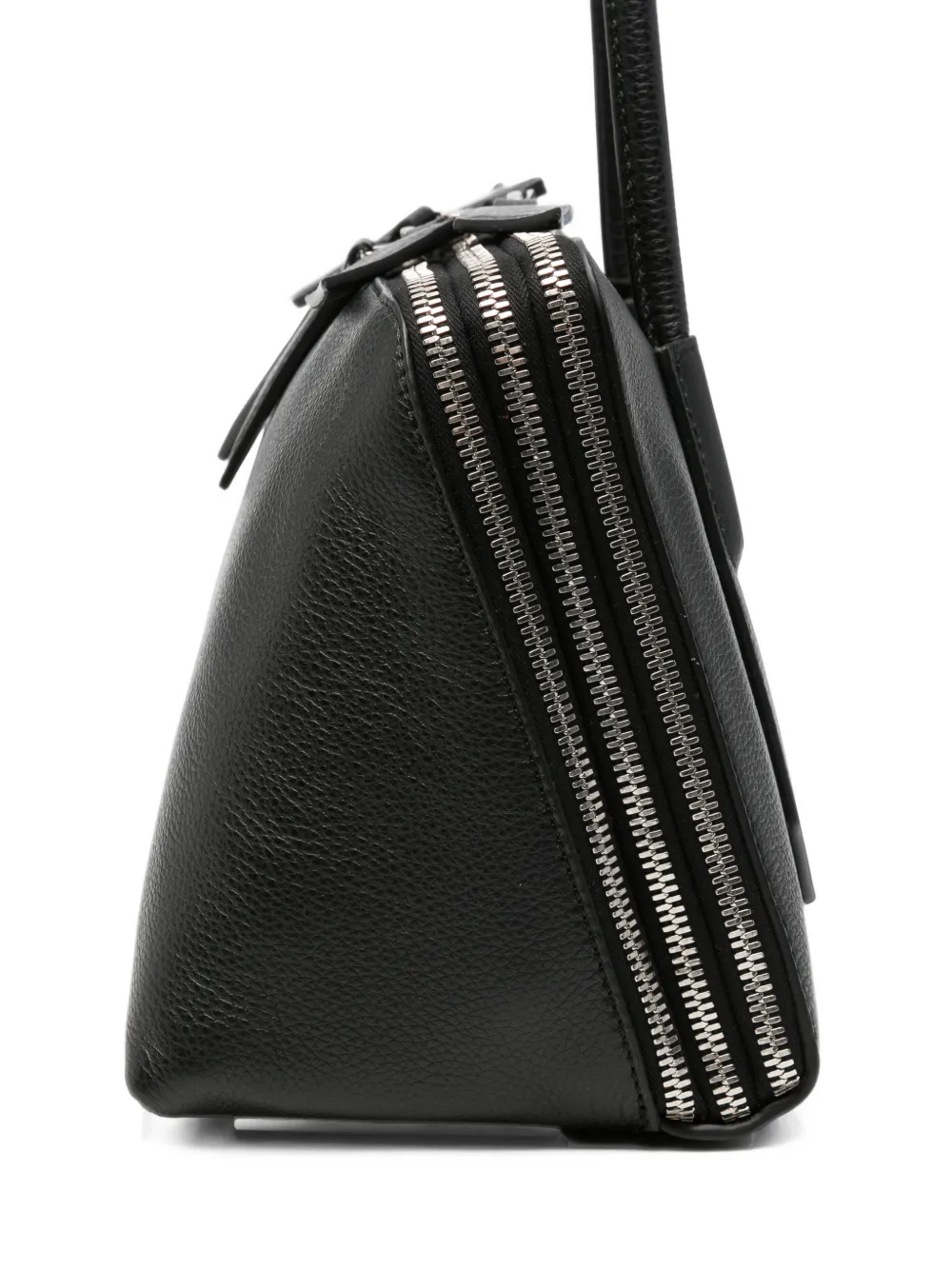 The Attico ''L'altra di Milano'' shoulder bag Zwart