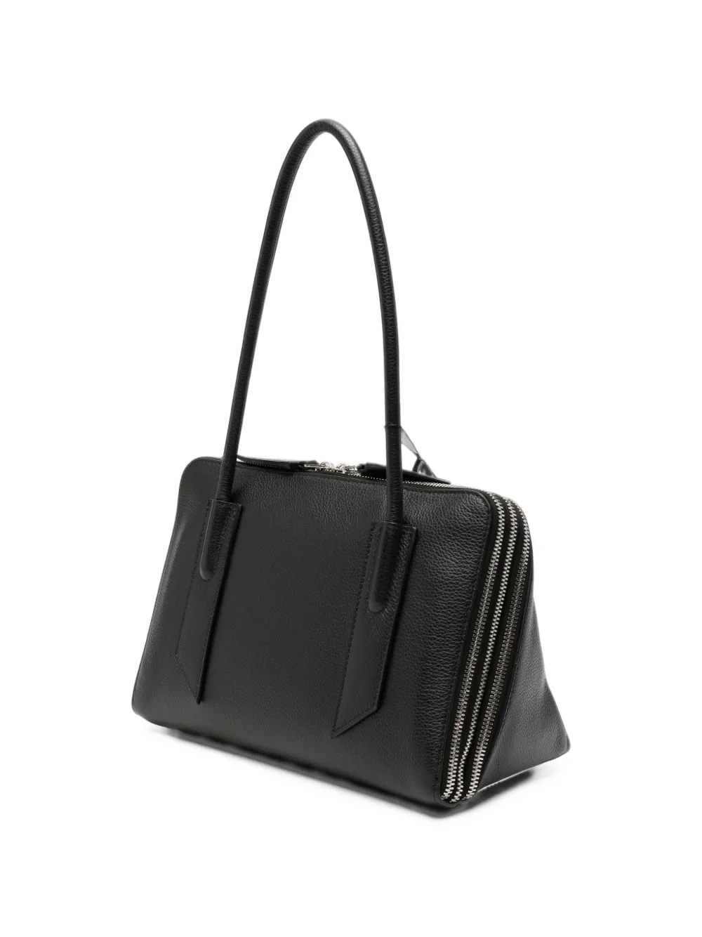 The Attico ''L'altra di Milano'' shoulder bag Zwart