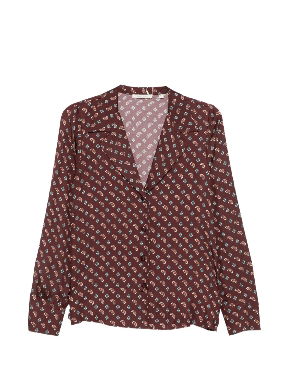 DÔEN Rania paisley-print shirt