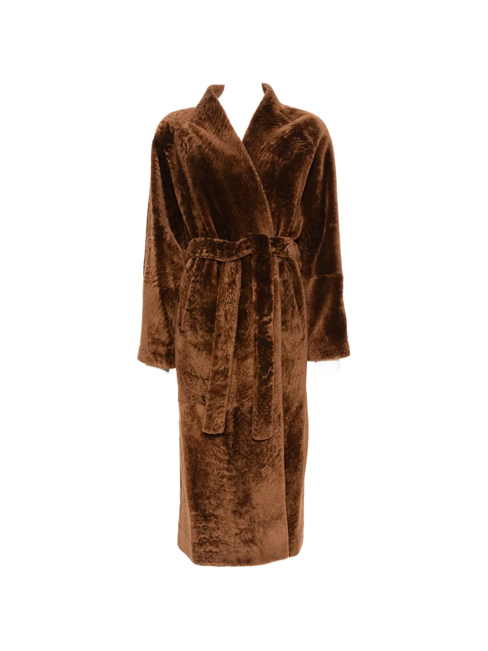 Arma Dilan Faux-fur Coat In Brown