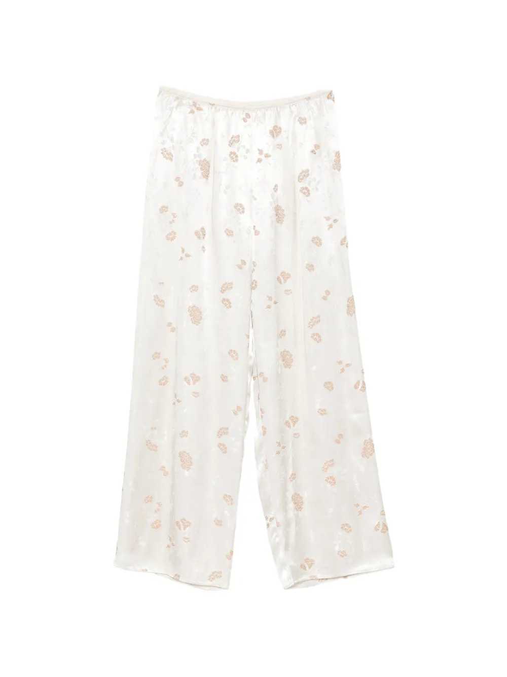 DÔEN Lavona floral-jacquard trousers - Tons neutres DÔEN Lavona floral-jacquard trousers - Tons neutres