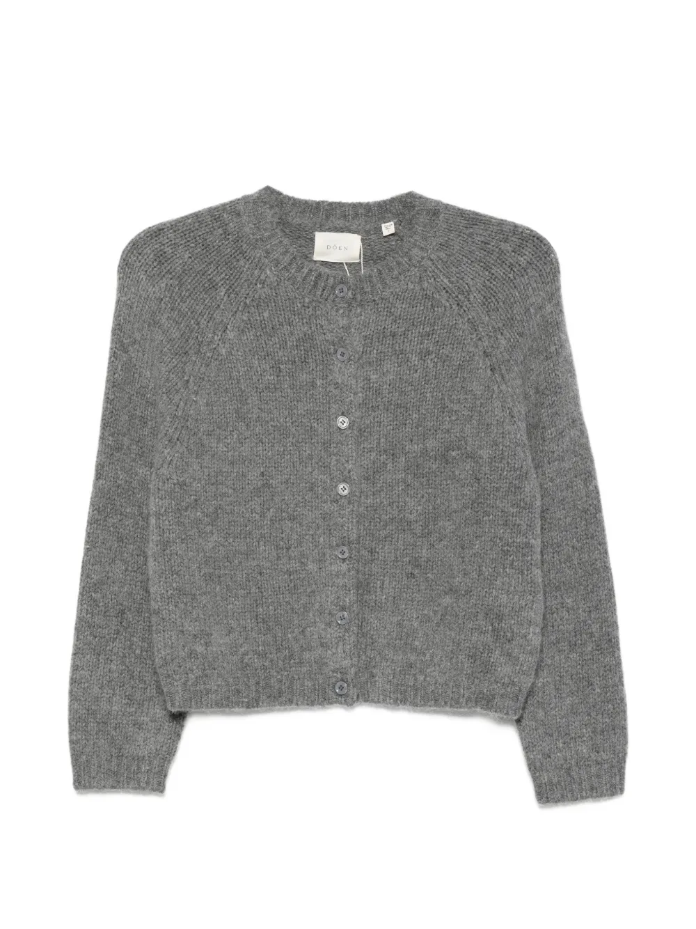 DÔEN Danae raglan-sleeve cardigan - Gris DÔEN Danae raglan-sleeve cardigan - Gris