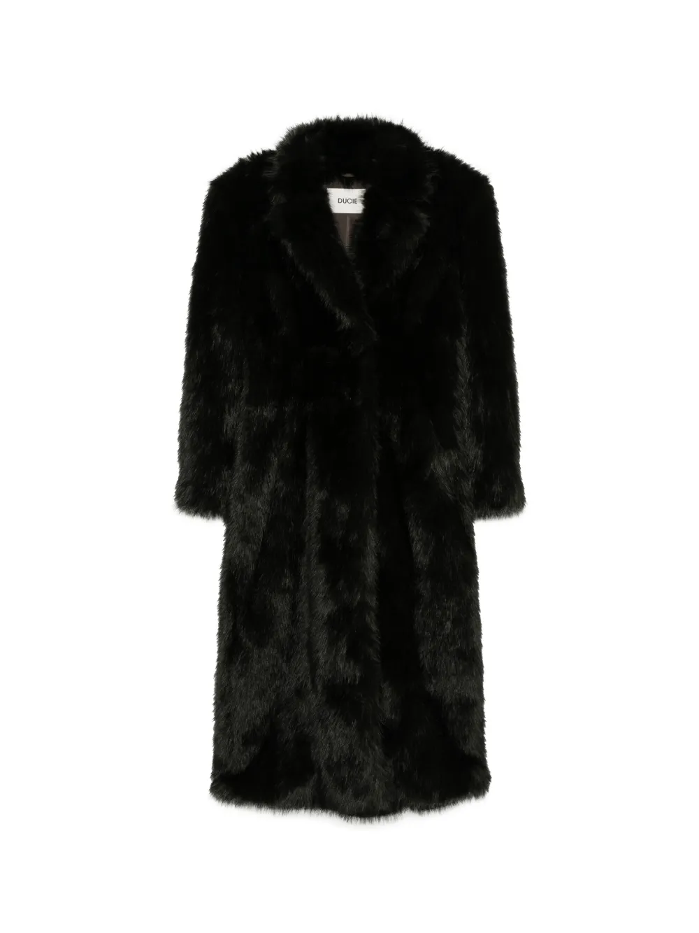 ducie Wonda faux-fur coat - Nero