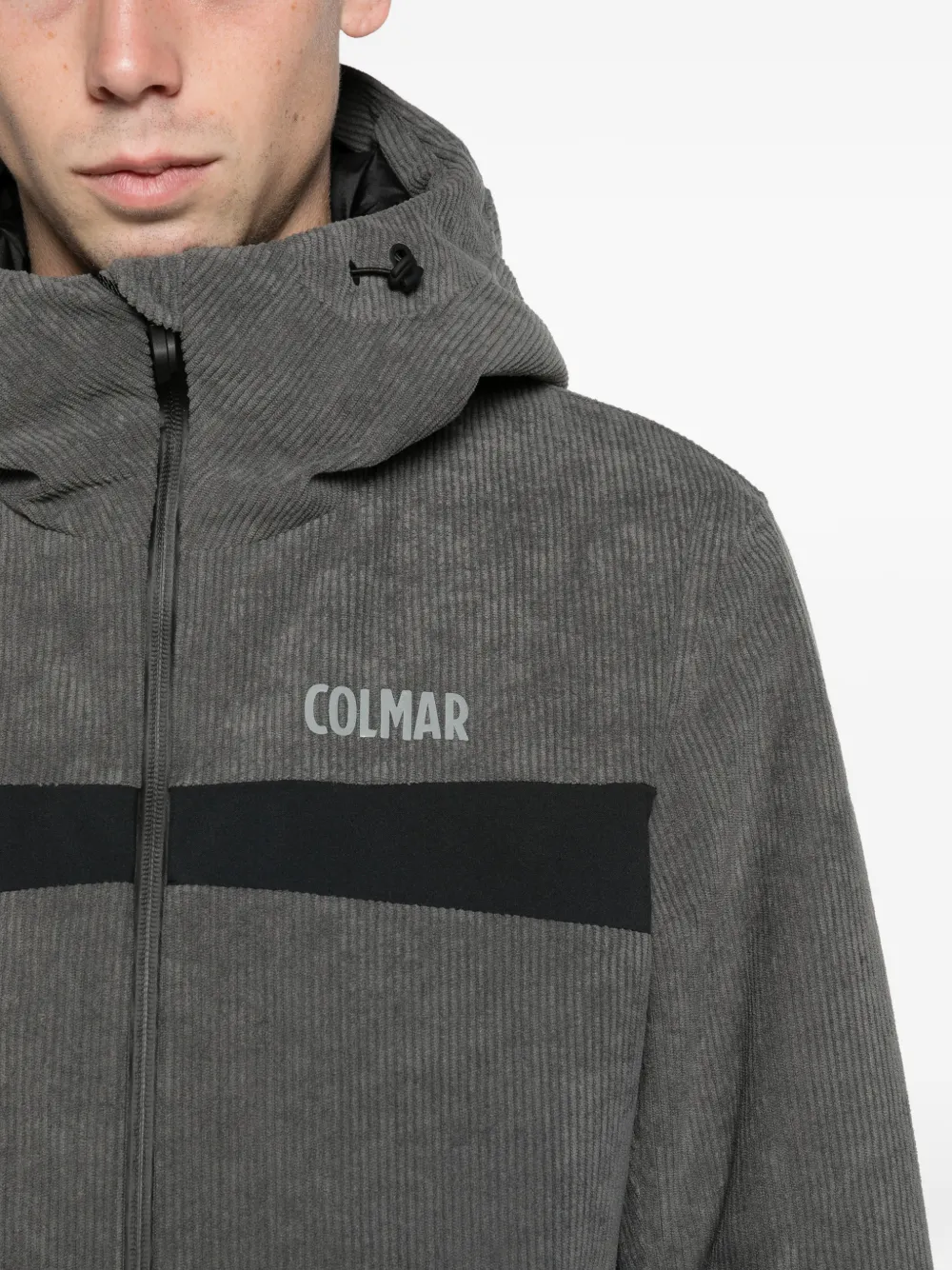 Colmar velvet ski jacket Grijs