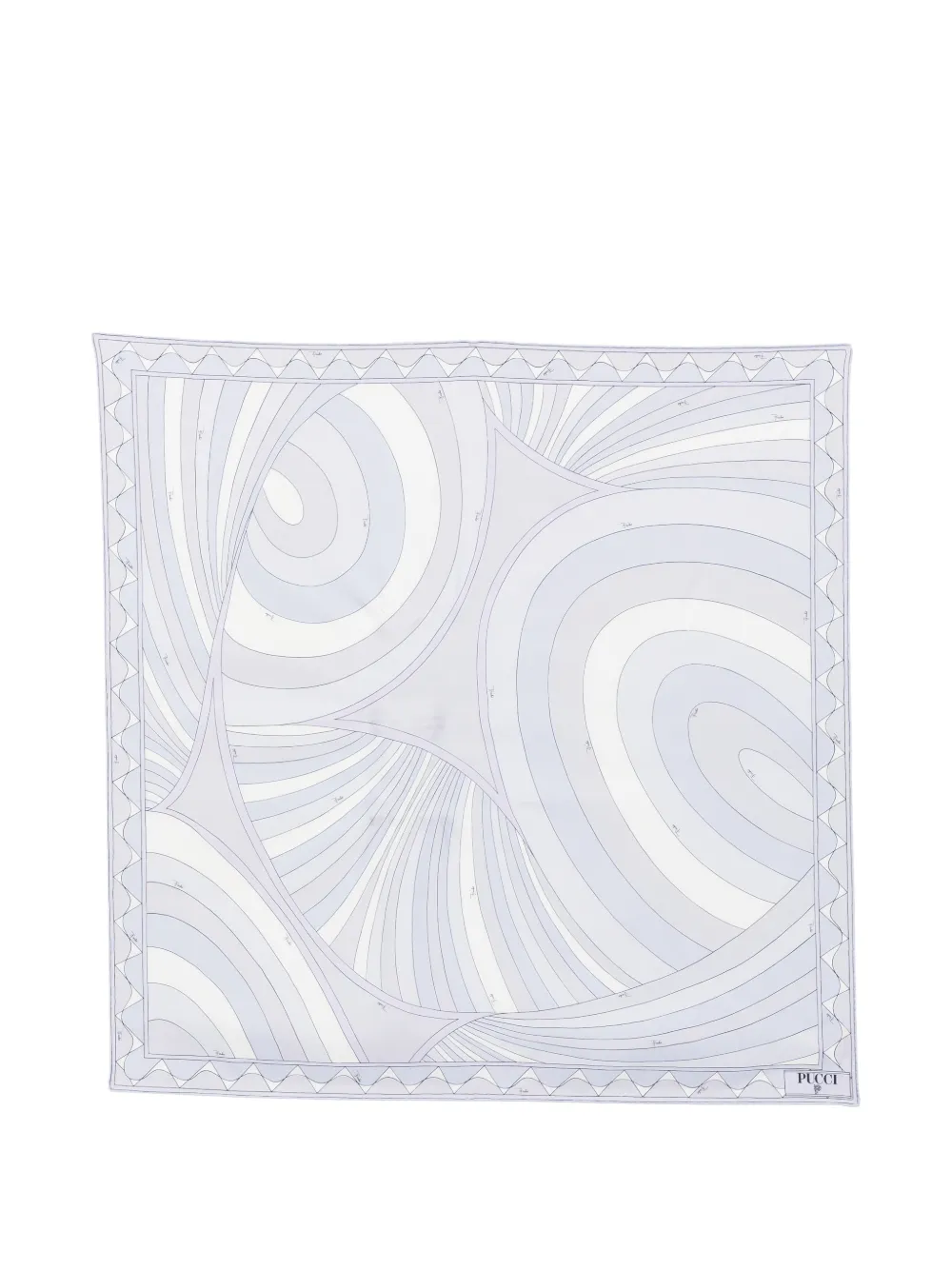 PUCCI Iride-print scarf - Viola