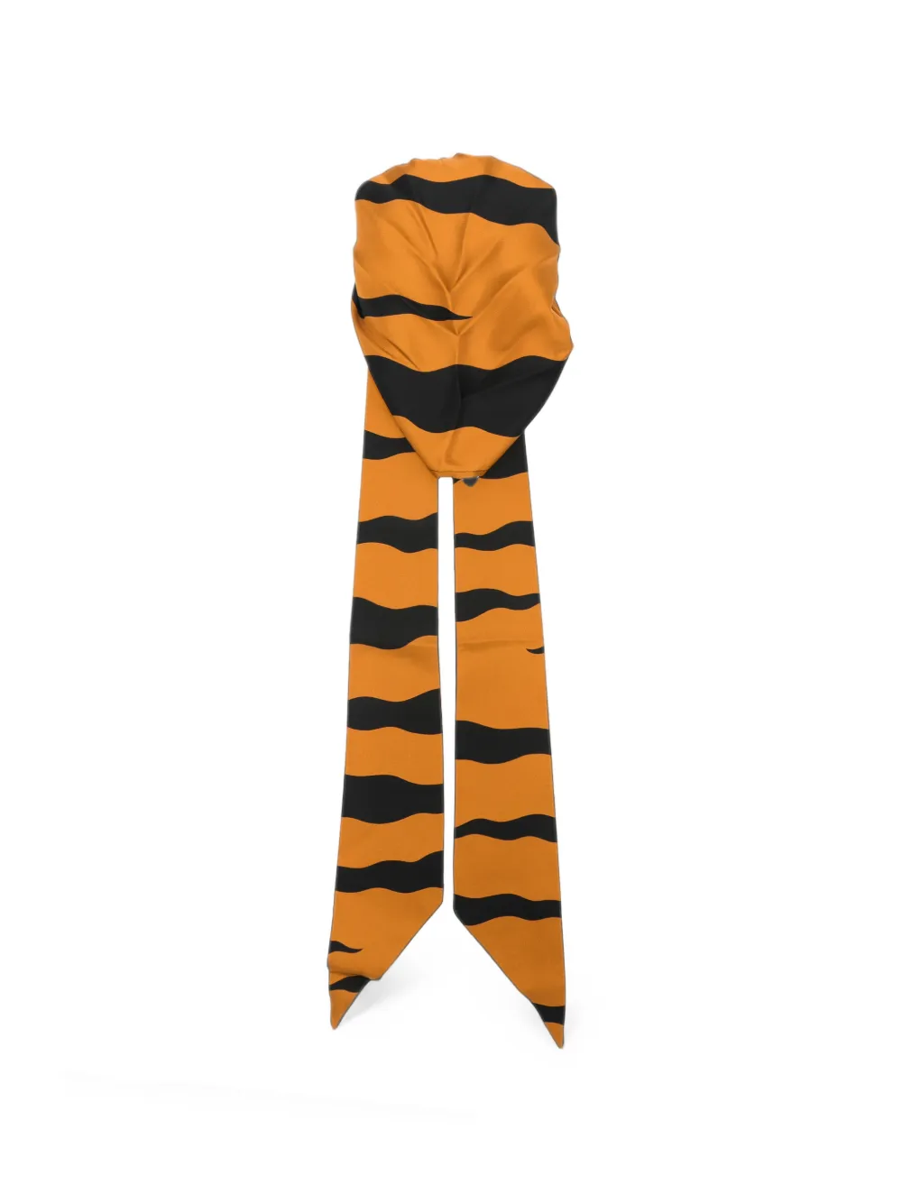 Pucci Printed Silk Head Scarf In Multi