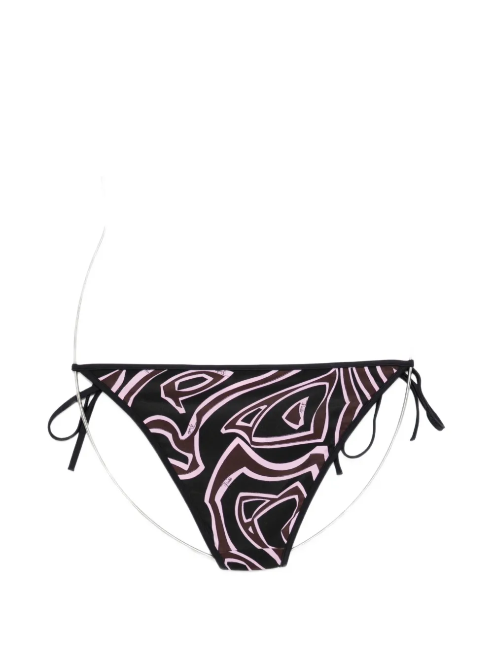PUCCI Bikinislip met Labirinto-print Zwart