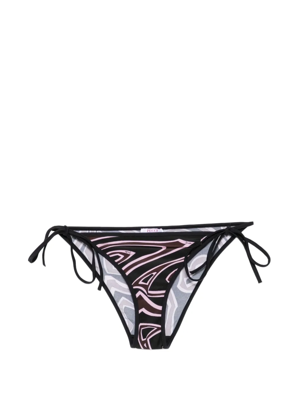 PUCCI Iride-print side-tie bikini bottoms