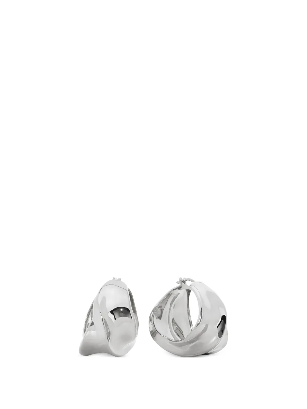 Monica Vinader medium Nomade Bold hoop earrings · OS