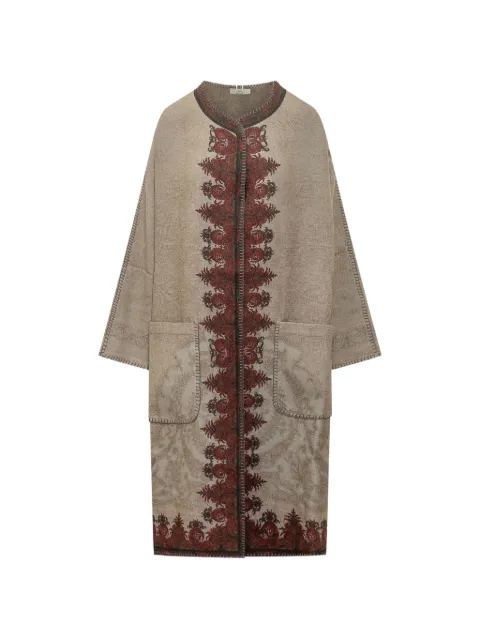 Pierre-Louis Mascia Pancake paisley-print wool kimono