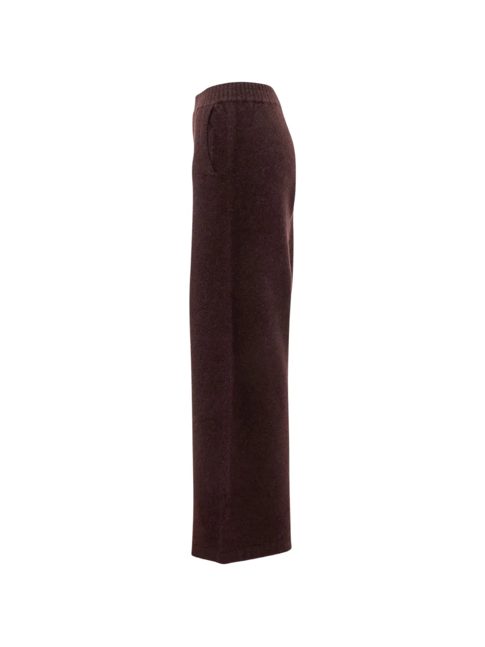 Laneus Broek met wijde pijpen Bruin