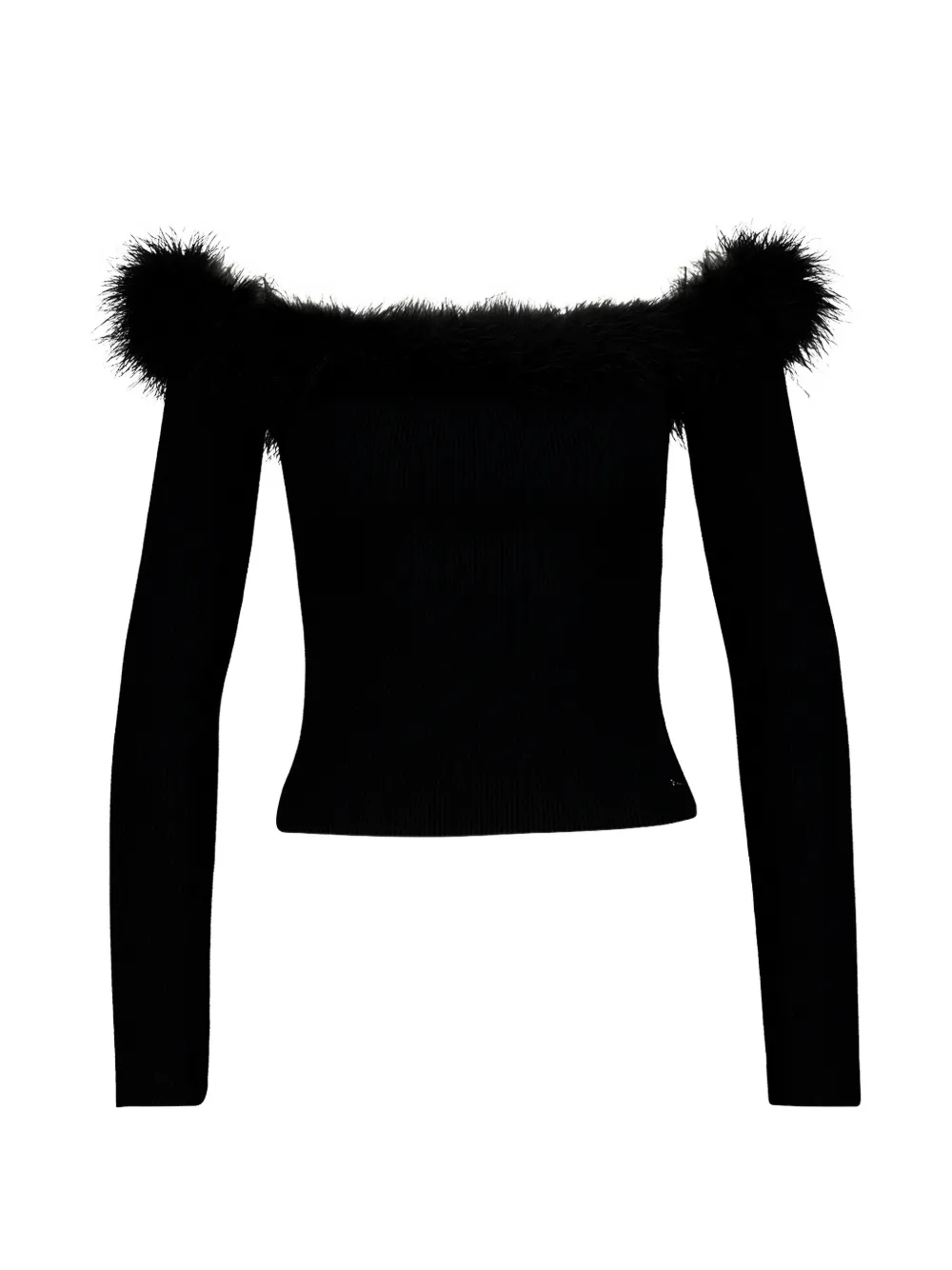 Gucci off-shoulder sweater - Nero