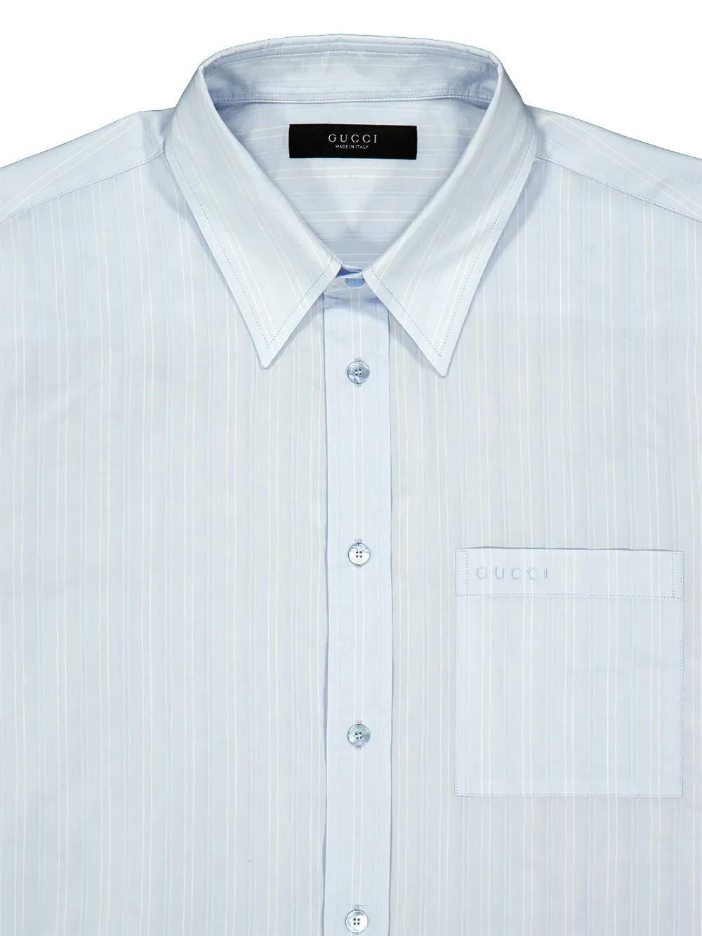 Gucci Gestreept overhemd Blauw
