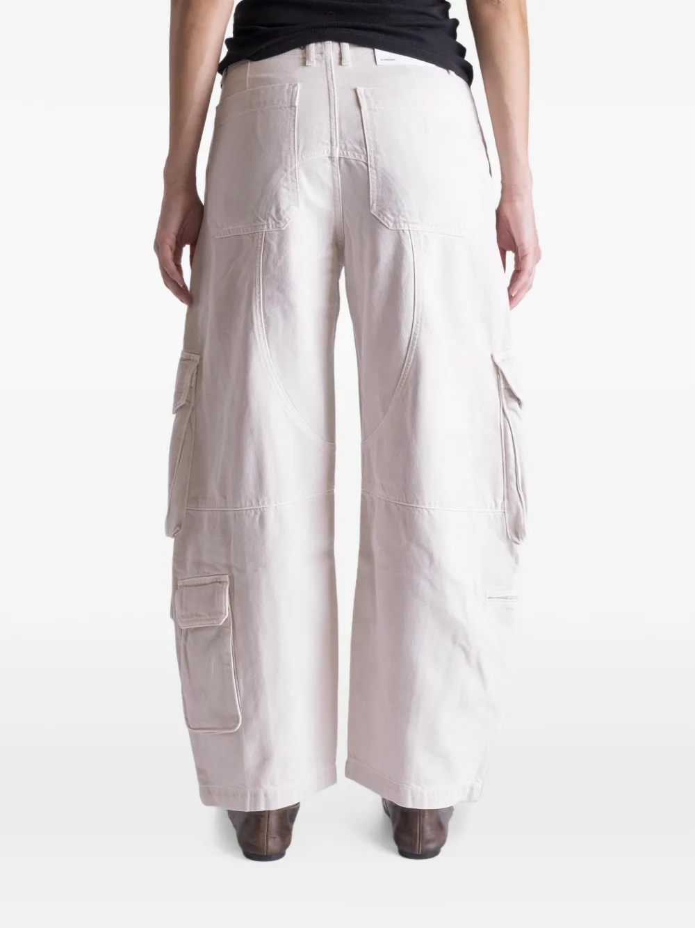 AGOLDE Ambika Utility cargobroek Beige