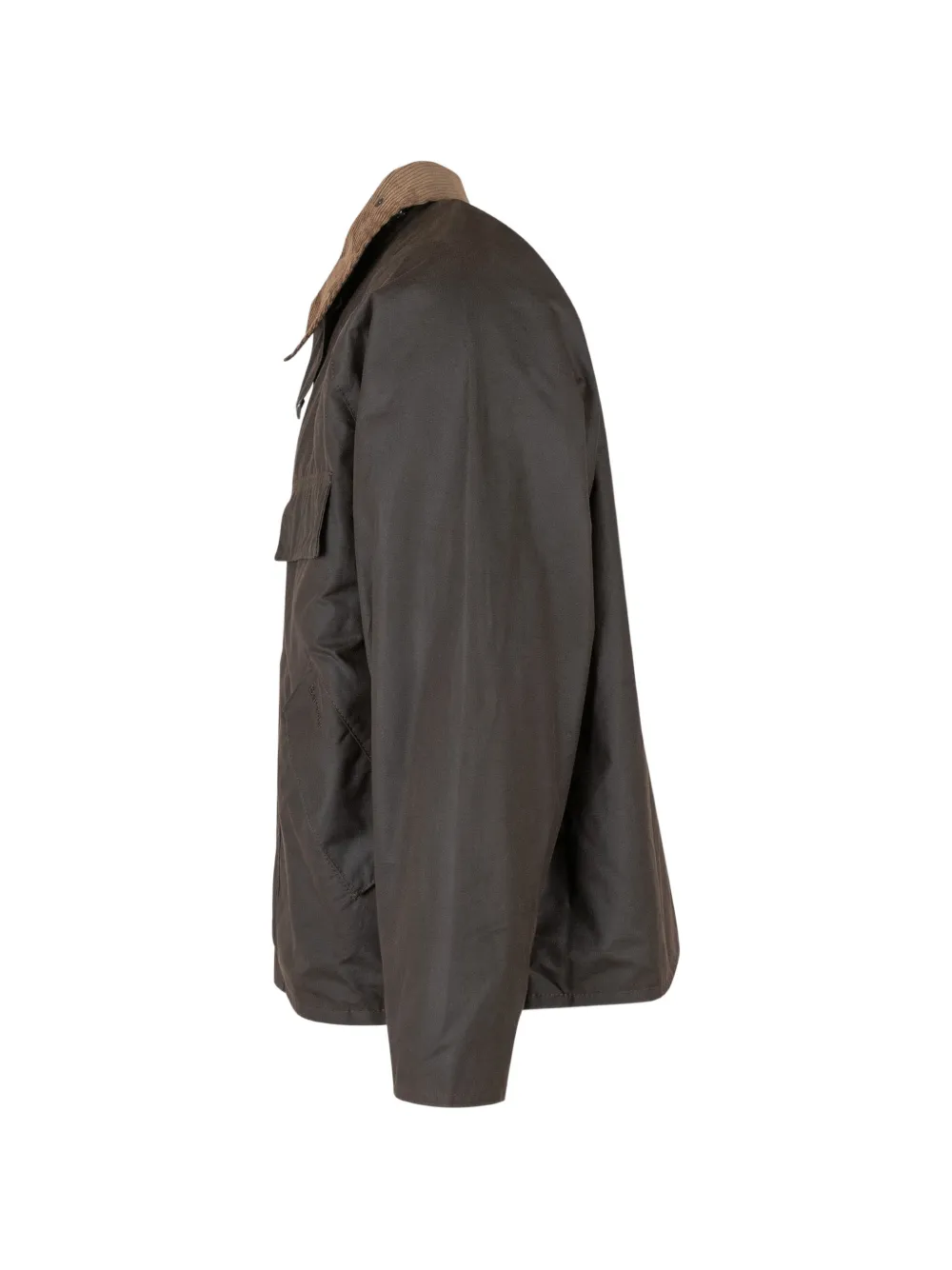 Barbour Jack met ribfluwelen kraag Bruin