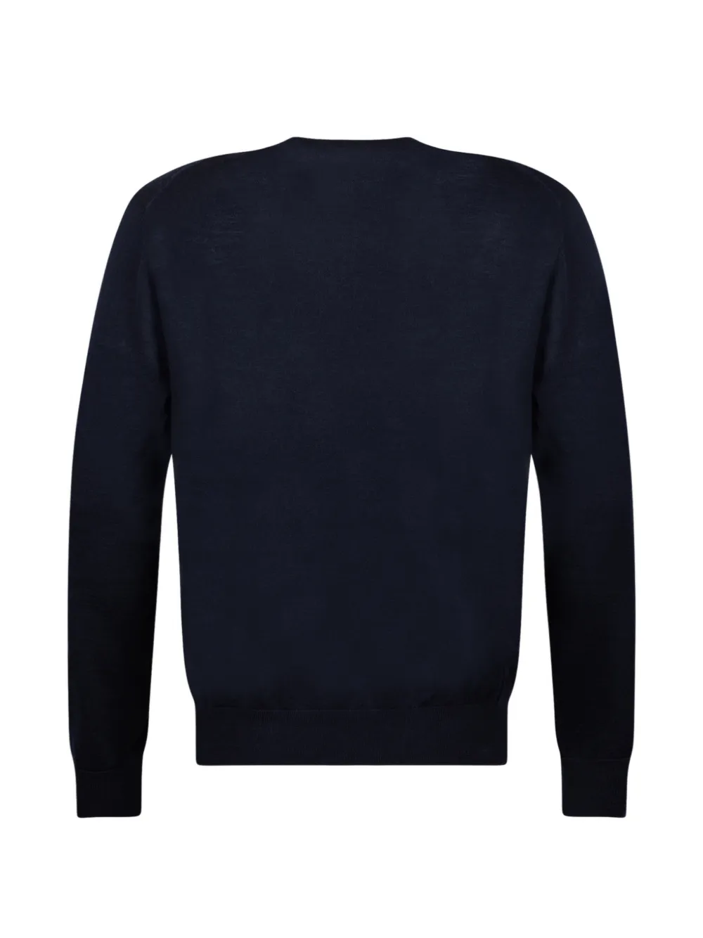 Ballantyne Kasjmier trui met ronde hals Blauw