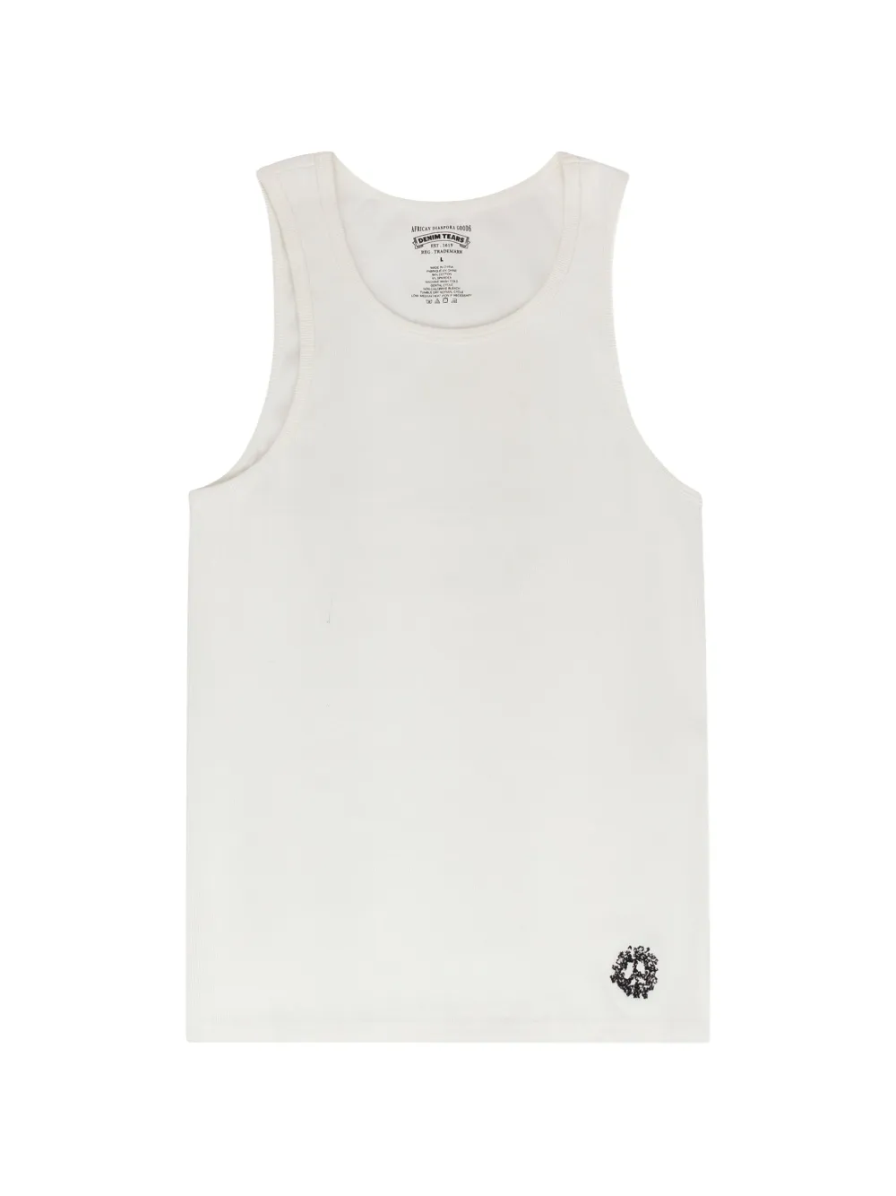Denim Tears Canotta Peace Wreath - Bianco