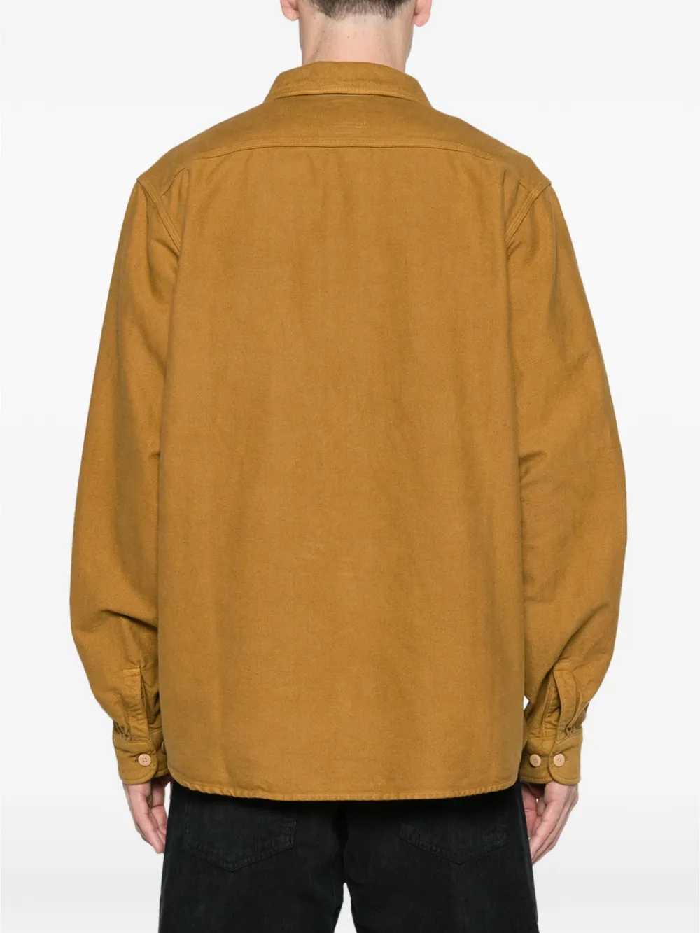 visvim Larrikan long-sleeve shirt Geel