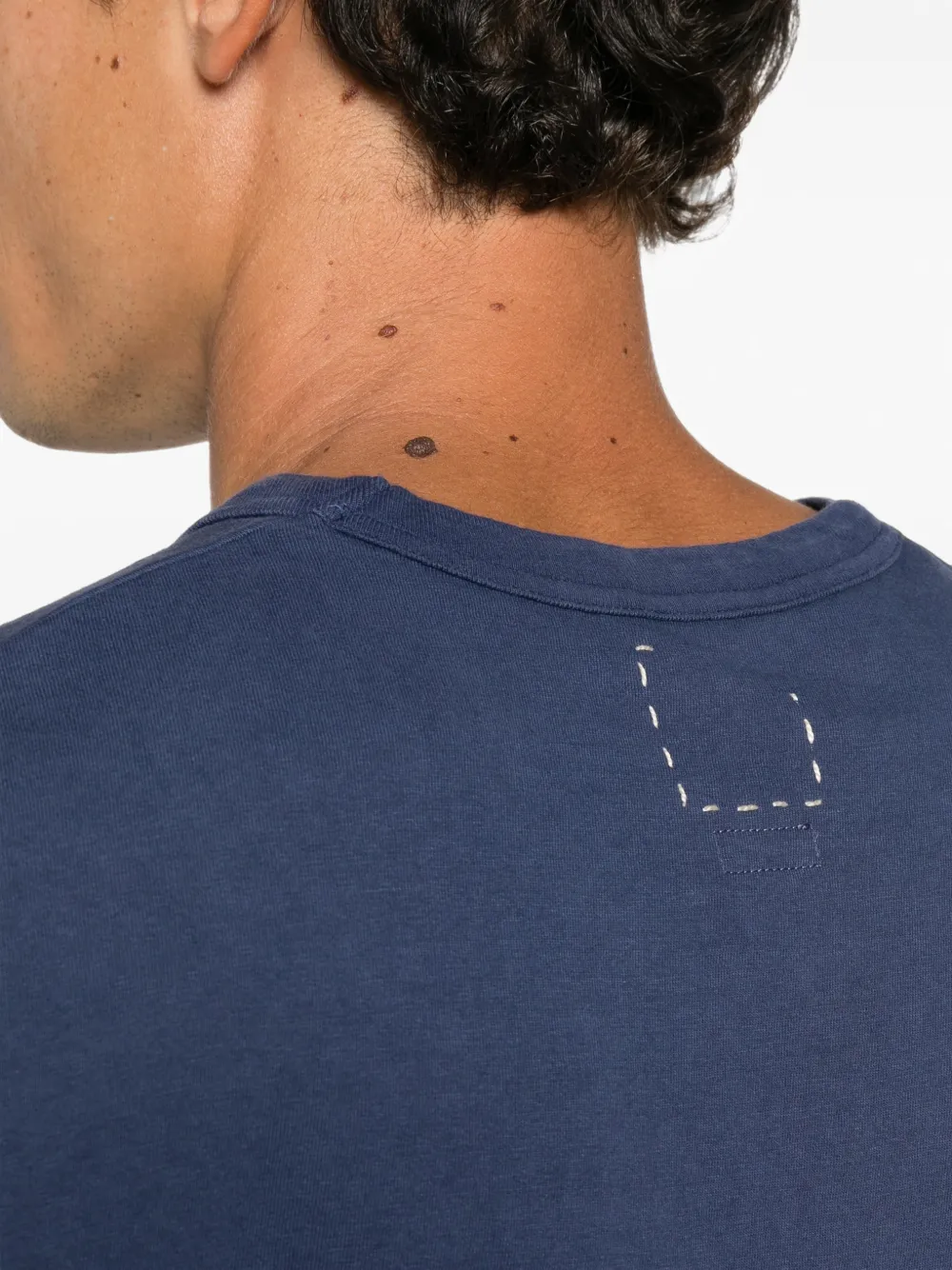 visvim Jumbo chest-pocket T-shirt Blauw