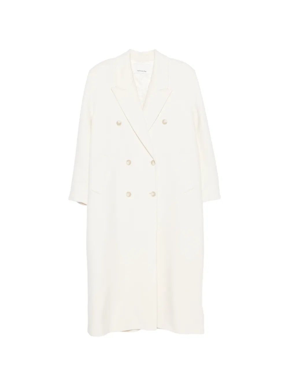 The Frankie Shop Gaia double-breasted coat - Toni neutri
