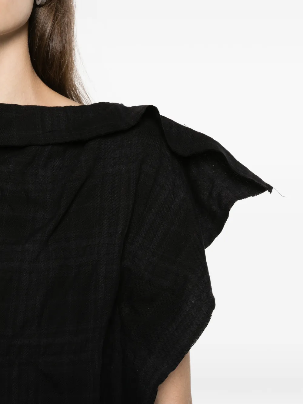 OUR LEGACY raw top Zwart