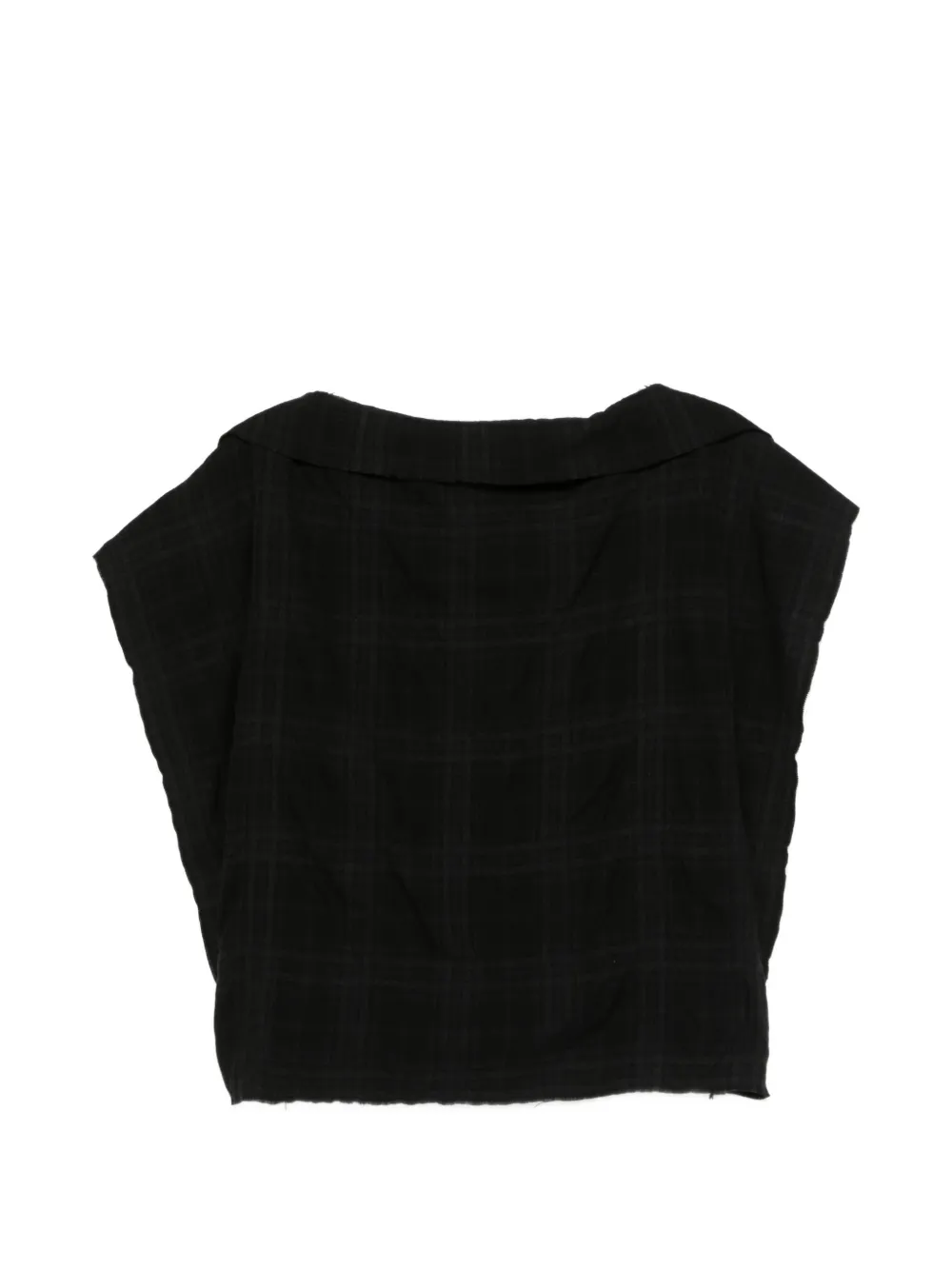 OUR LEGACY raw top Zwart