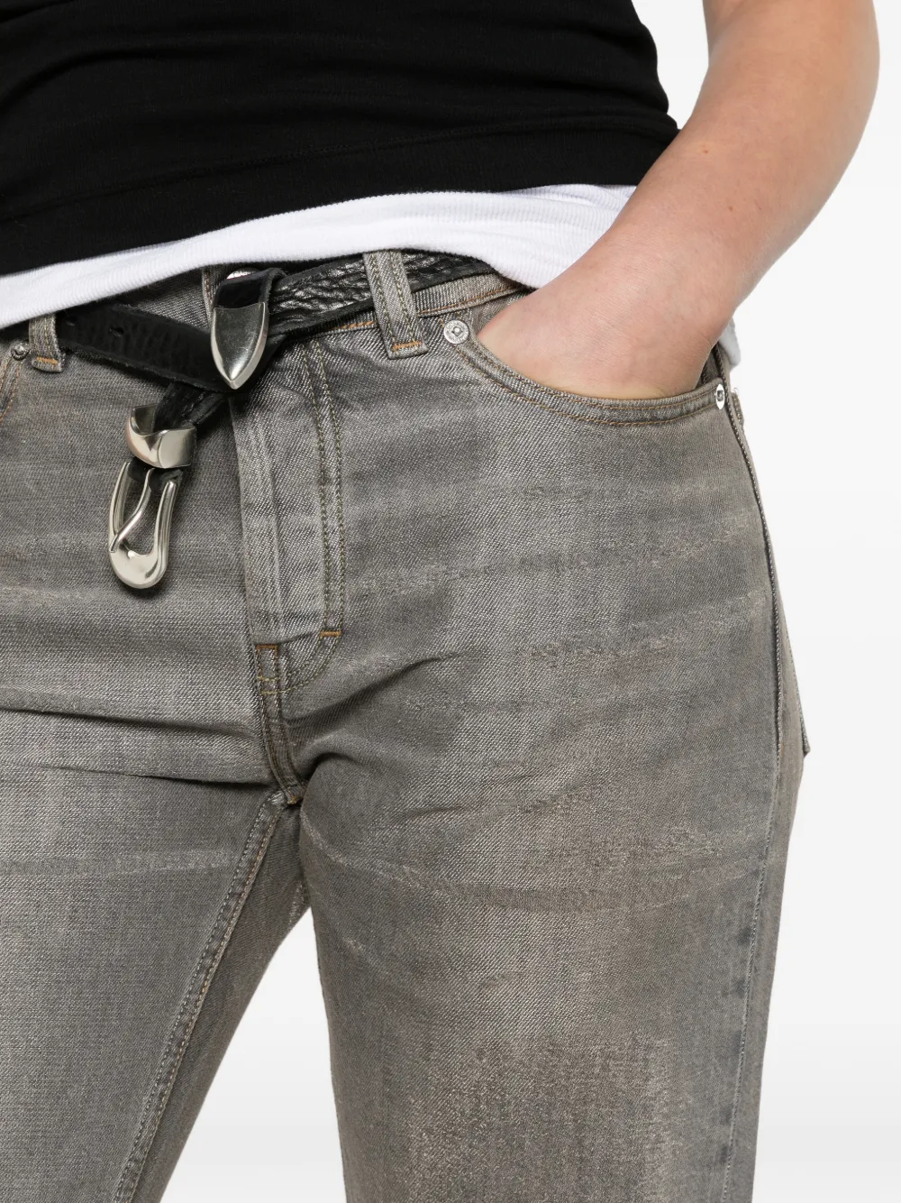 OUR LEGACY Rover Cut jeans Grijs
