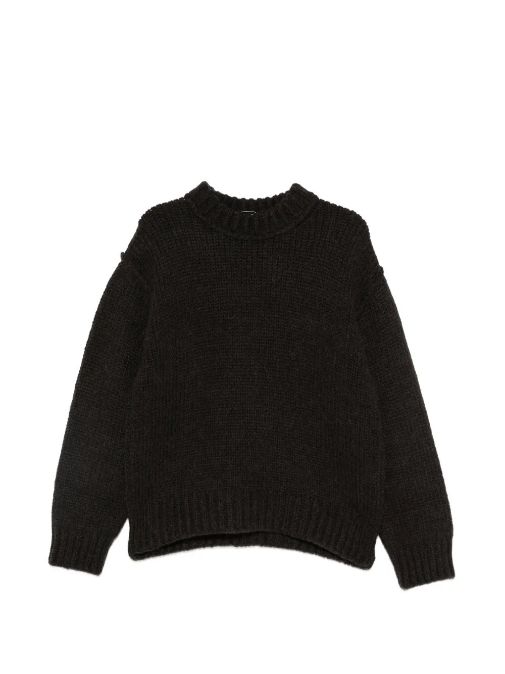 OUR LEGACY mock roundneck sweater - Braun
