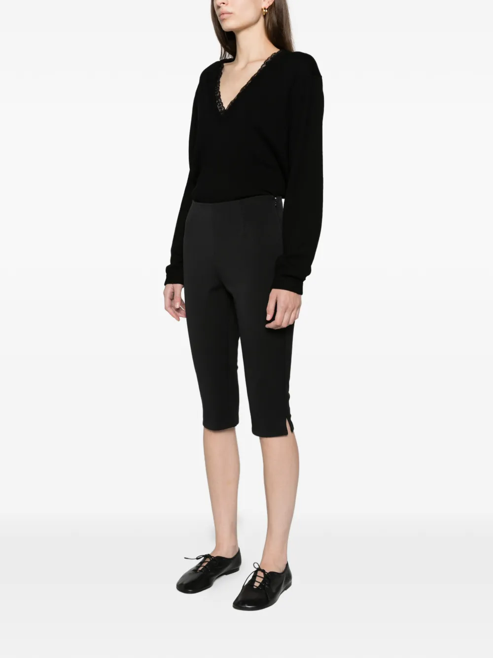 Posse Mina Capri shorts Zwart