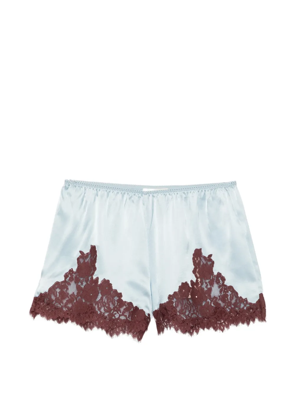 DÔEN Iona lace-trim shorts