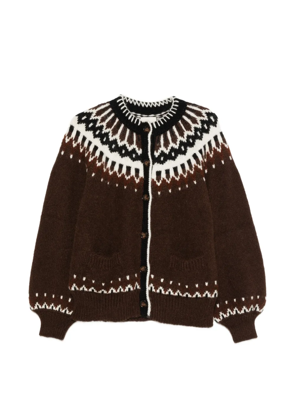 DÔEN Hue cardigan - Braun