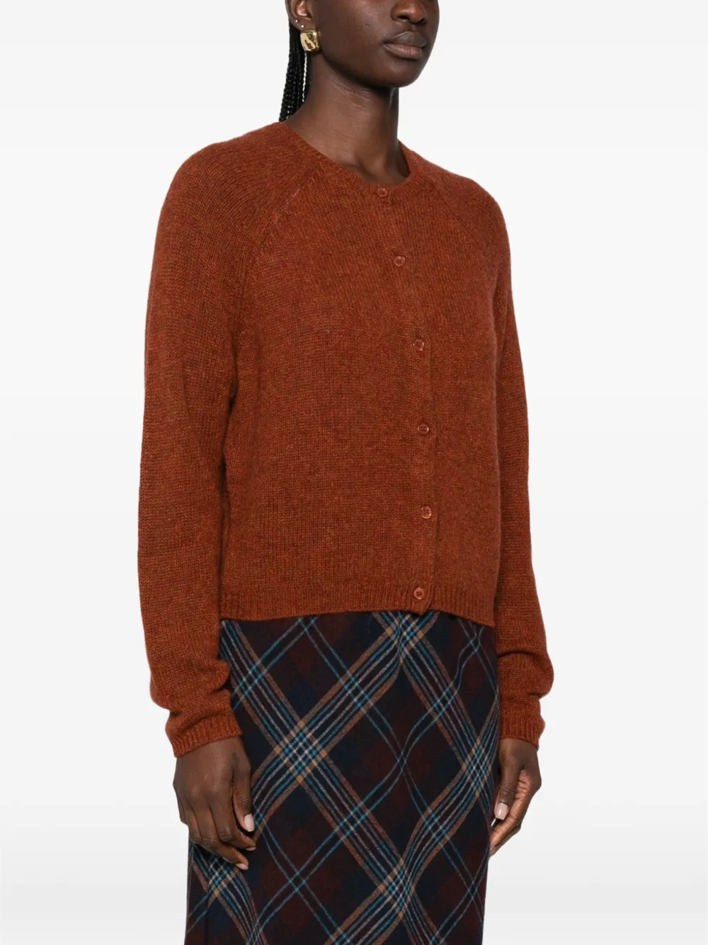 Dôen Peroline Cardigan in Orange, view 3